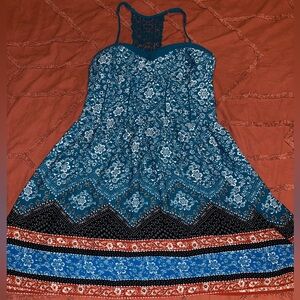 Xhilaration Spaghetti Strap Floral Dress